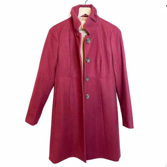 J.Crew Uptown City Coat Wool Blend - Picture 4 of 7